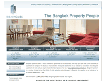 Tablet Screenshot of bangkokapartment.org